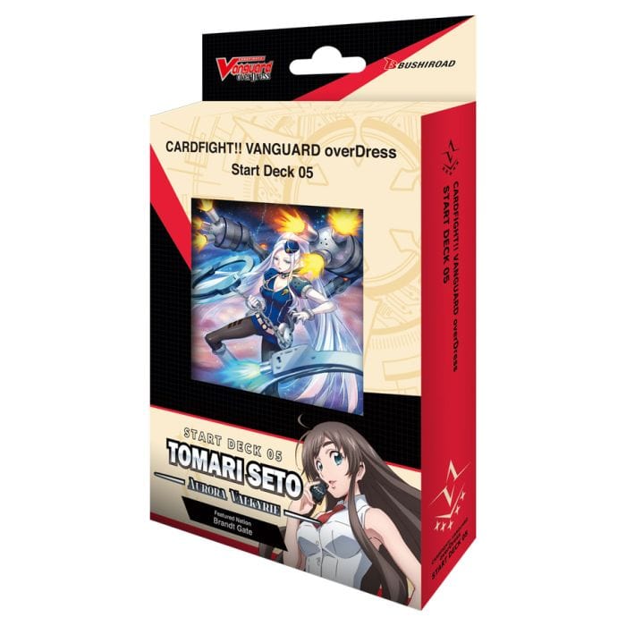 Cardfight Vanguard: overDress: Tomari Seto - Aurora Valkyrie Starter Display - Lost City Toys