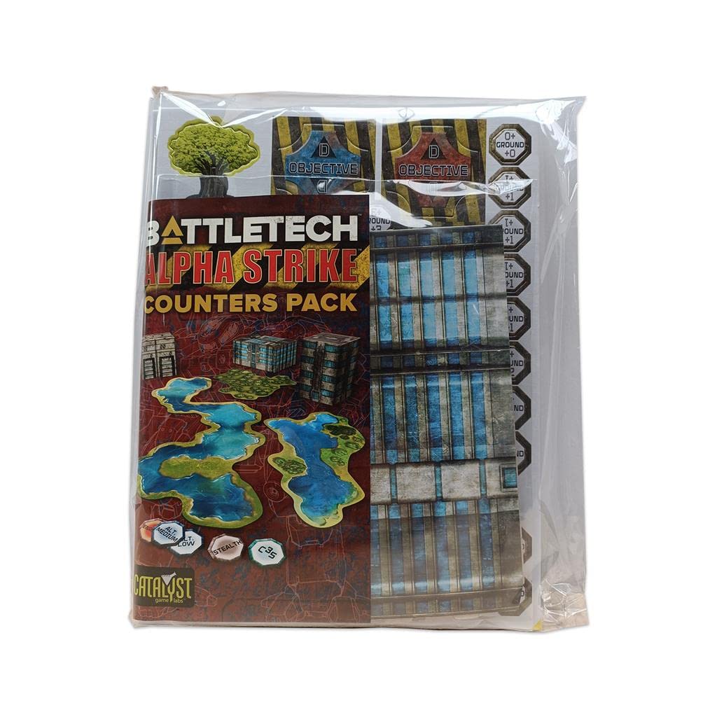 Catalyst Game Labs Accessories Catalyst Game Labs BattleTech: Alpha Strike - Counters Pack