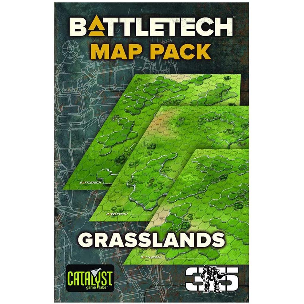 Catalyst Game Labs BattleTech: Map Set Grasslands - Lost City Toys