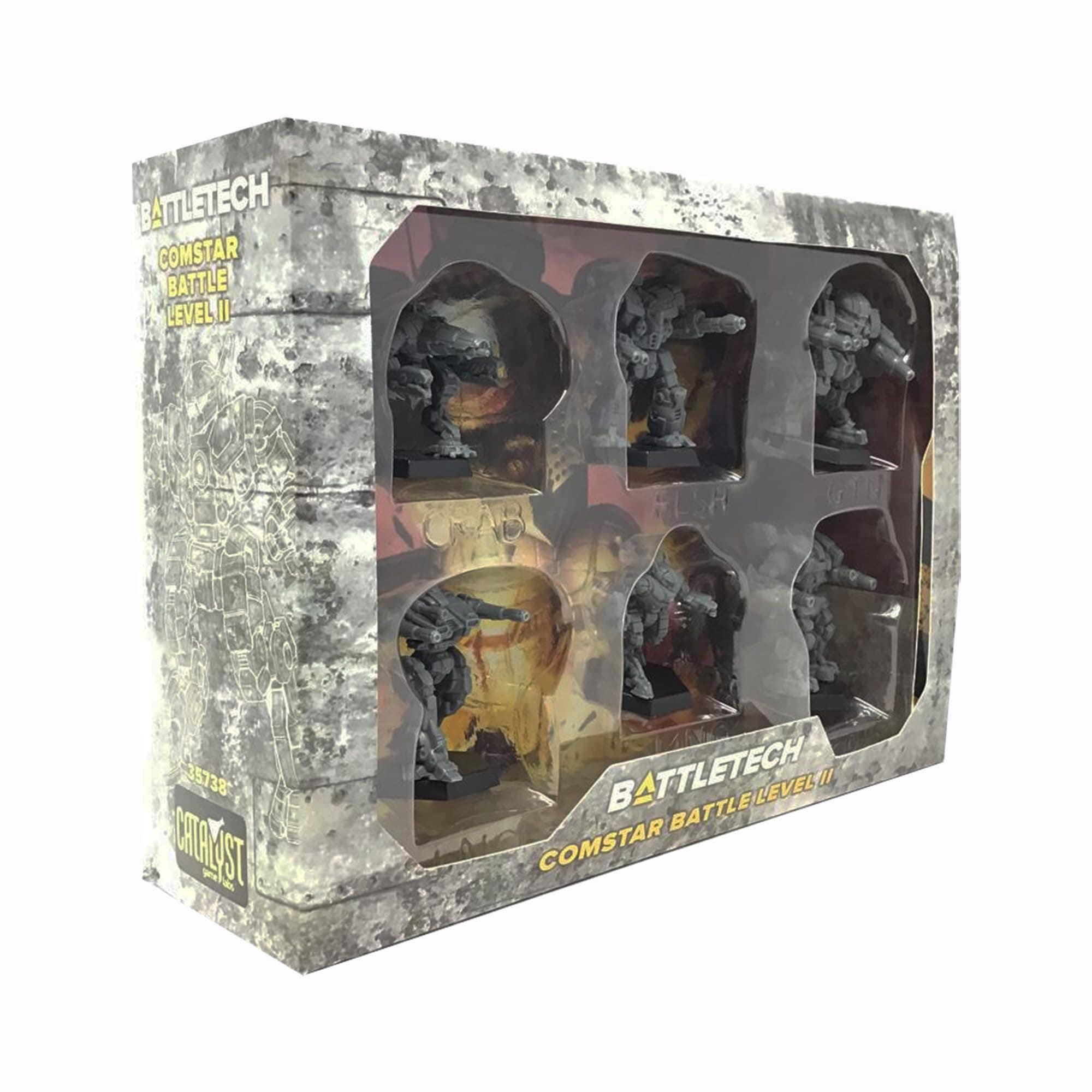 Catalyst Game Labs BattleTech: Miniature Force Pack - ComStar Battle Level II - Lost City Toys