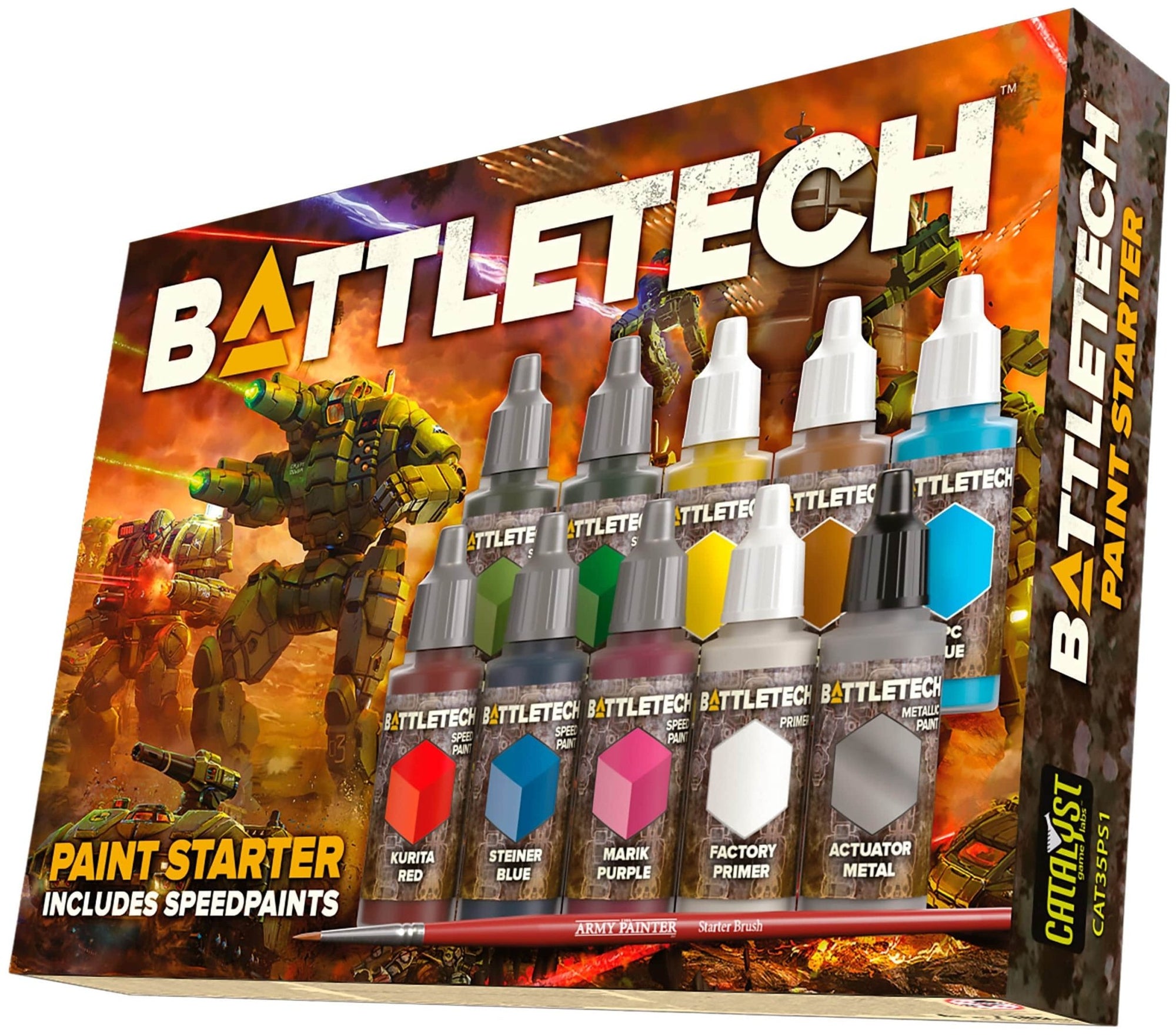Catalyst Game Labs BattleTech: Paint Starter - Lost City Toys