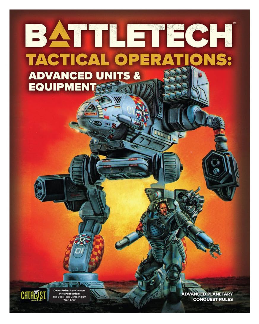 Catalyst Game Labs BattleTech: Tactical Operations - Advanced Units & Equipment - Lost City Toys