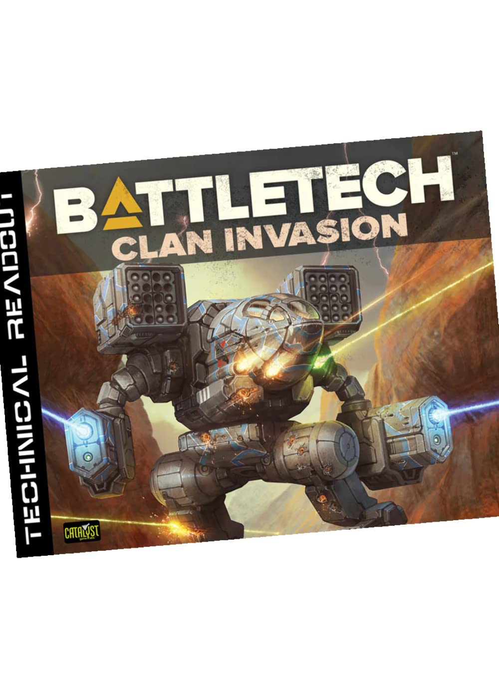Catalyst Game Labs BattleTech: Technical Readout Clan Invasion - Lost City Toys