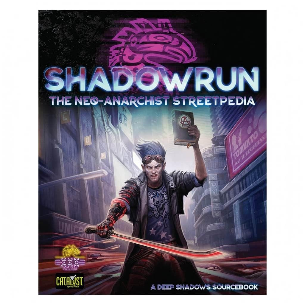 Catalyst Game Labs Role Playing Games Catalyst Game Labs Shadowrun RPG: Neo-Anarchist`s Streetpedia