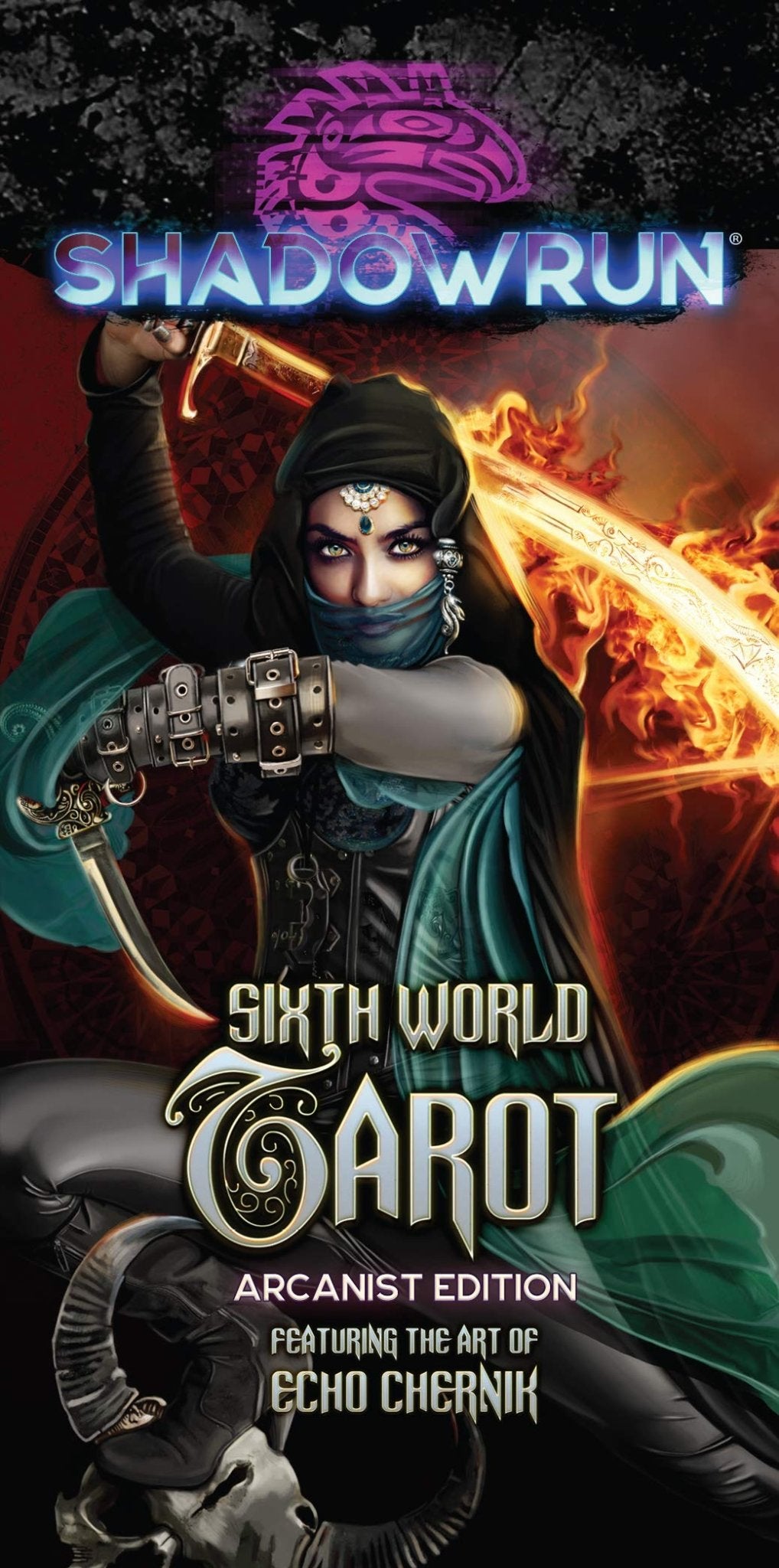 Catalyst Game Labs Shadowrun RPG: 6th Edition World Tarot - Arcanist Edition - Lost City Toys