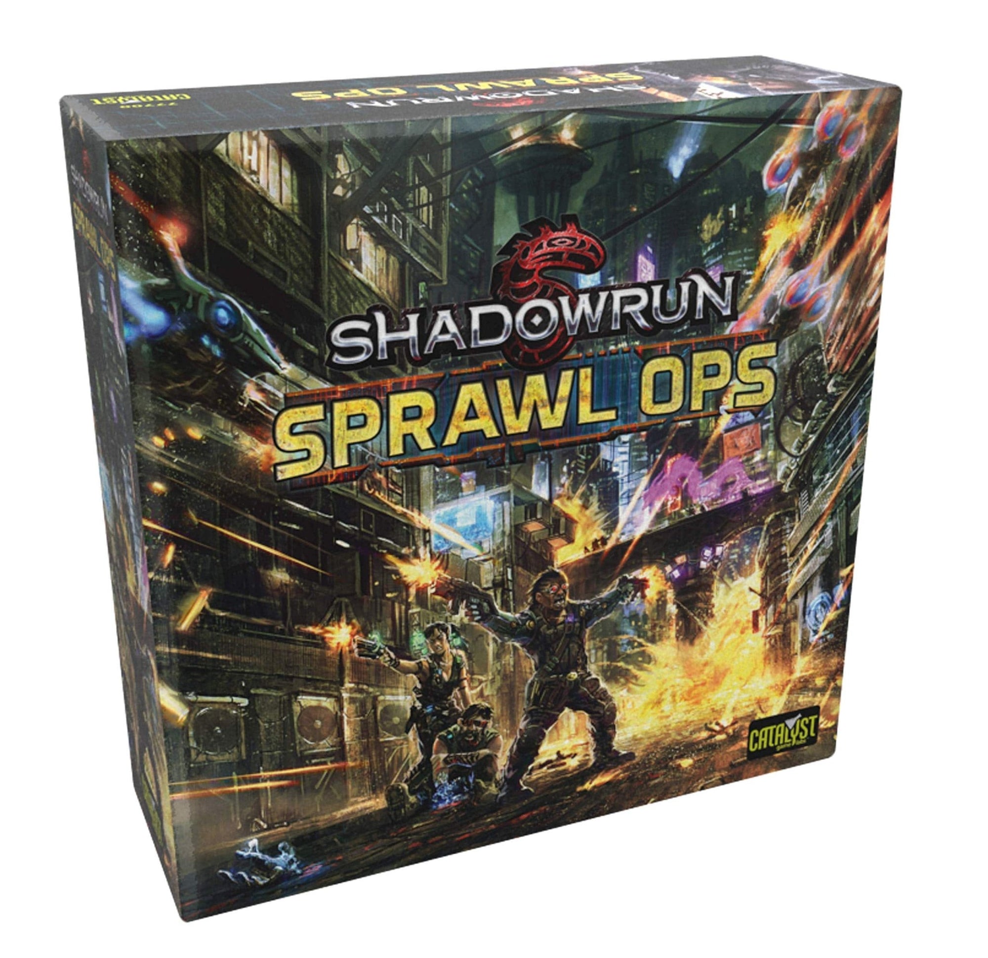 Catalyst Game Labs Shadowrun RPG: Sprawl Ops Board Game - Lost City Toys
