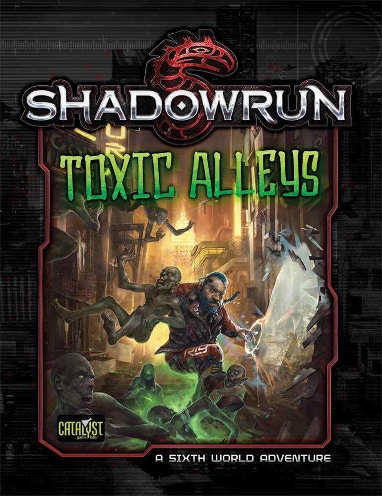 Catalyst Game Labs Shadowrun RPG: Toxic Alley - Lost City Toys