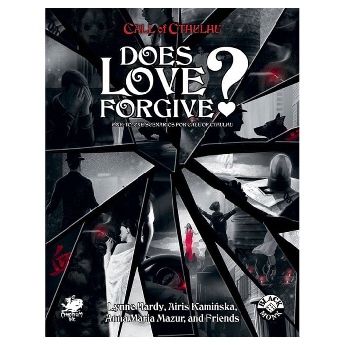 Chaosium Call of Cthulhu 7E: Adventure: Solo: Does Love Forgive? - Lost City Toys
