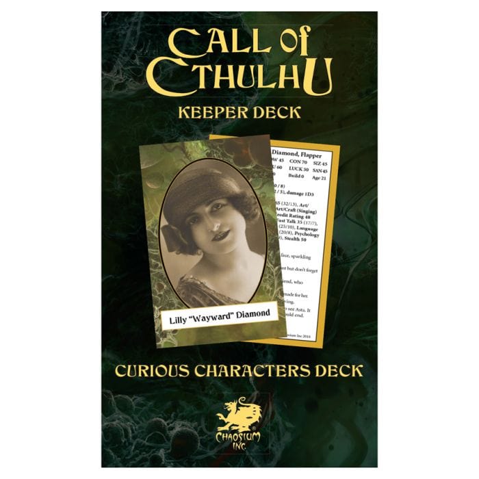 Chaosium Call of Cthulhu 7E: Keeper's Decks - Lost City Toys