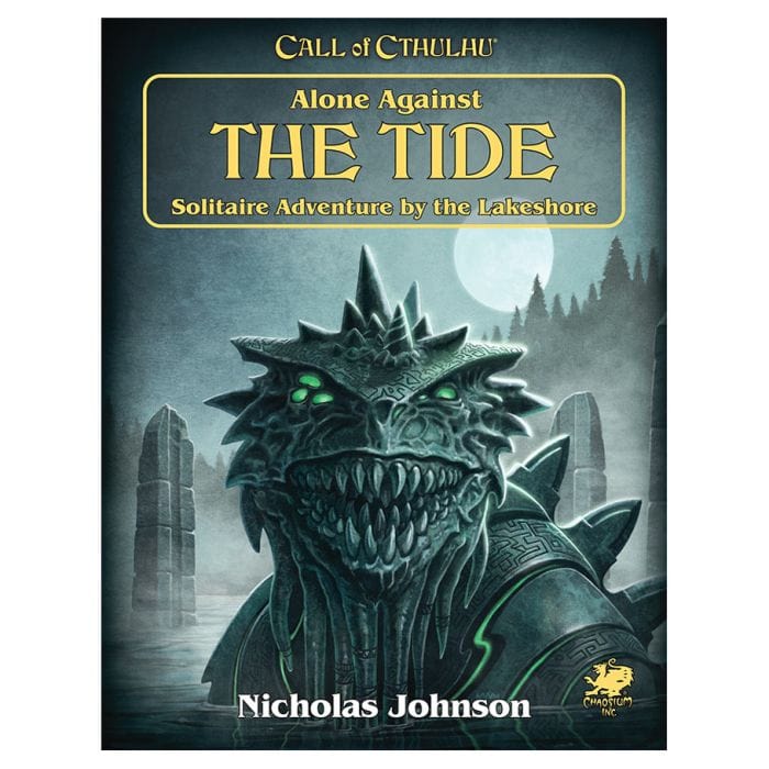 Chaosium Call of Cthulhu 7E: Solo Adventure: Alone Against the Tide - Lost City Toys