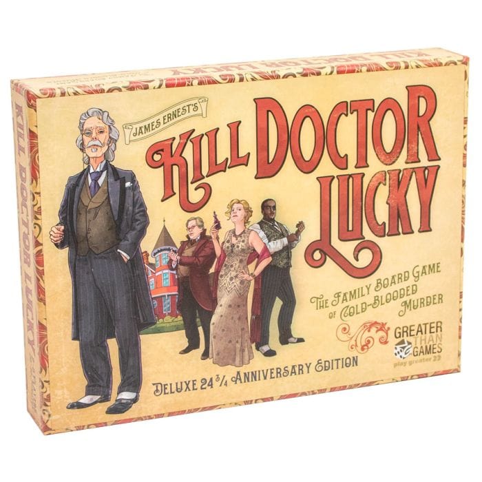 Cheapass Games Kill Doctor Lucky: Deluxe 24 3/4 Anniversary Edition - Lost City Toys