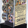 Chessex Manufacturing Accessories Chessex Manufacturing 16mm D6 Festive Vibrant/Brown (12)
