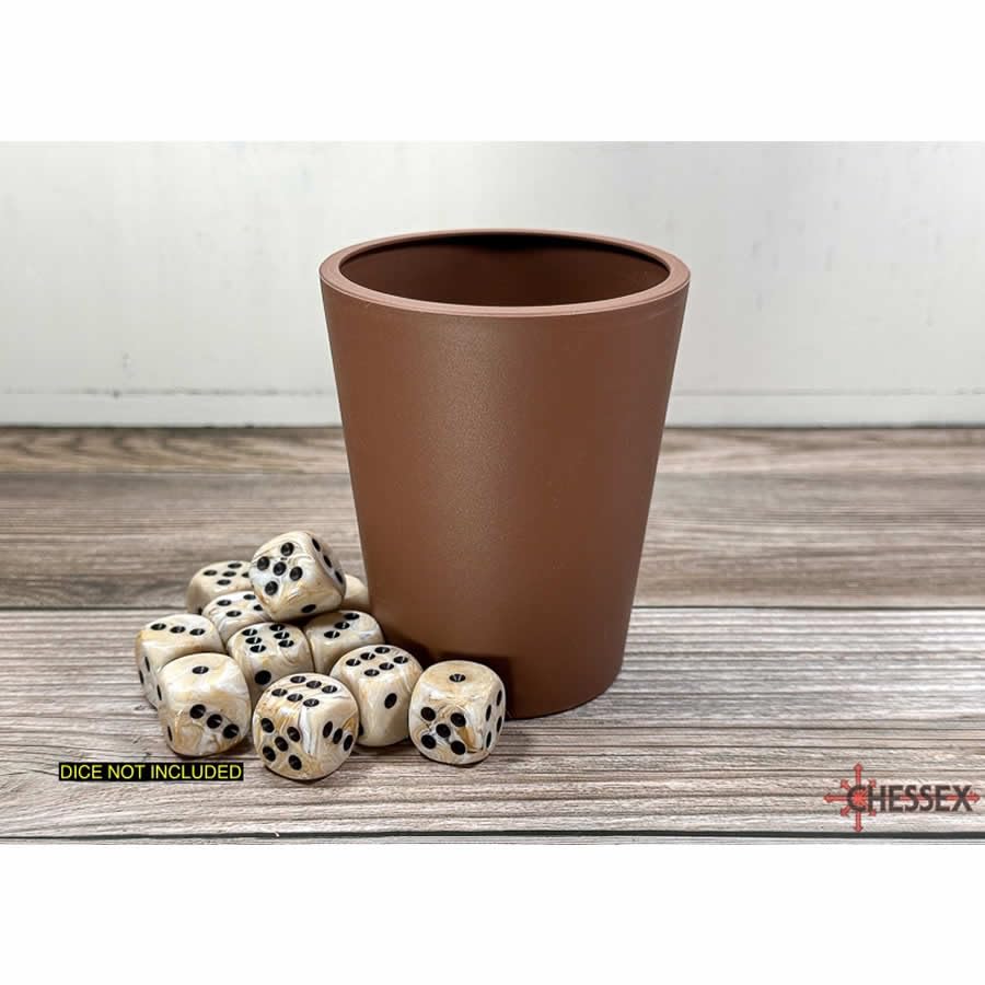 Chessex Manufacturing Accessories Chessex Manufacturing Flexible Dice Cup - Brown