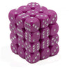 Chessex Manufacturing Accessories Chessex Manufacturing Opaque: 12mm D6 Light Purple/White (36)