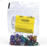 Chessex Manufacturing d8 Bag Translucent (50) - Lost City Toys