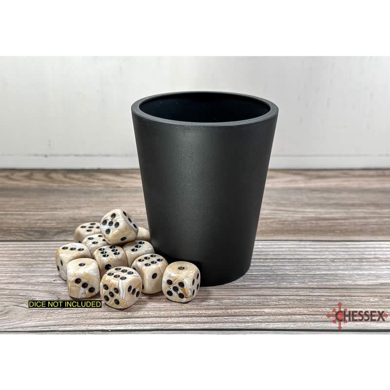 Chessex Manufacturing Flexible Dice Cup - Black - Lost City Toys
