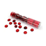 Chessex Manufacturing Glass Stones Tube Red (40) - Lost City Toys