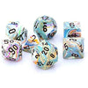 Chessex Manufacturing Poly Festive Vibrant/Brown (7) - Lost City Toys