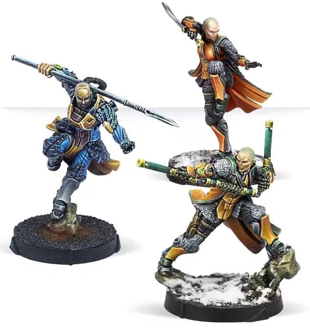 Corvus Belli Infinity: Yu Jing - Shaolin Warrior Monks - Lost City Toys