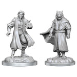 Critical Role Miniatures: Male Human Sorcerer Merchant & Tiger Demon W3 - Lost City Toys