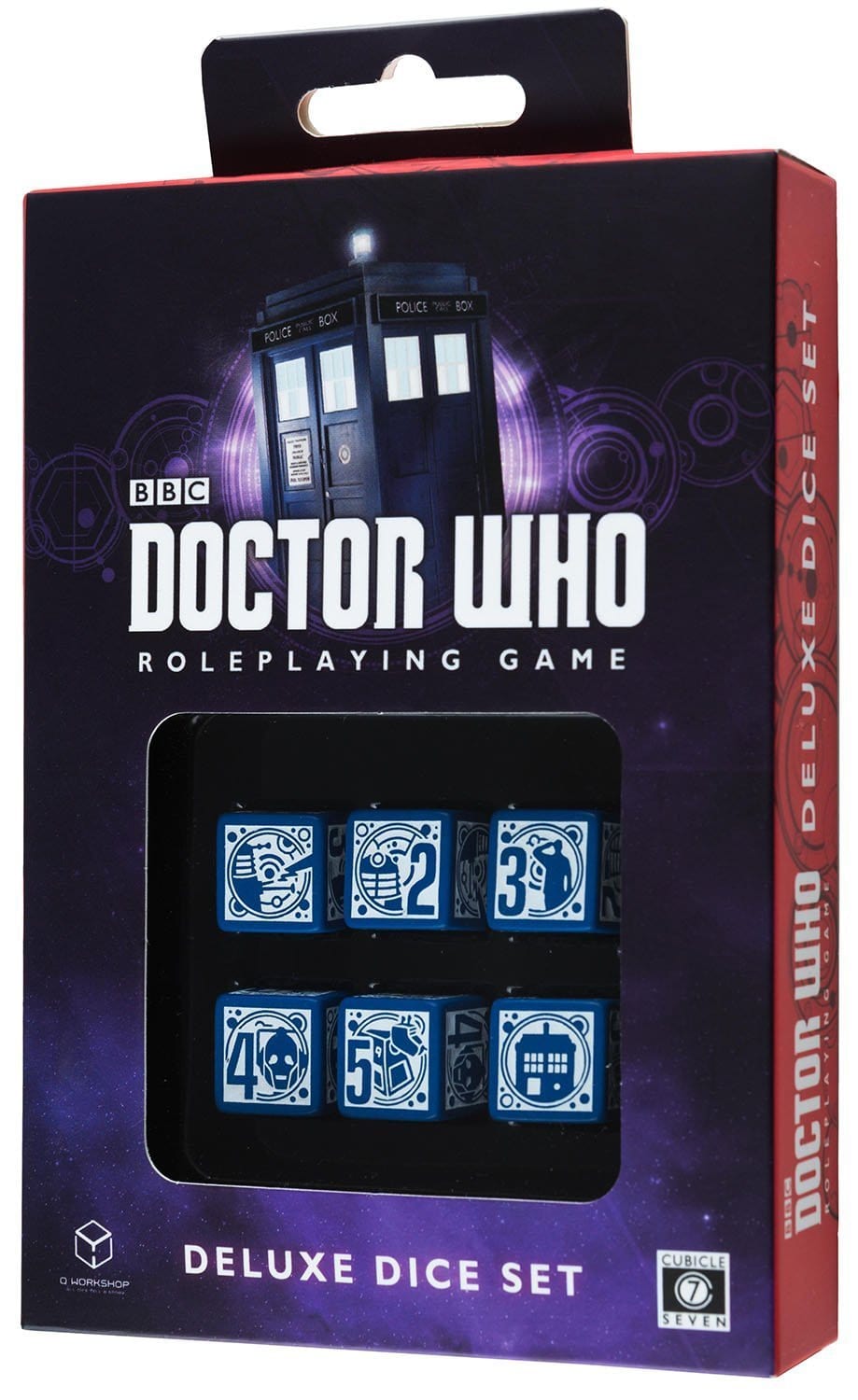 Cubicle 7 Doctor Who RPG: Deluxe Dice Set - Lost City Toys