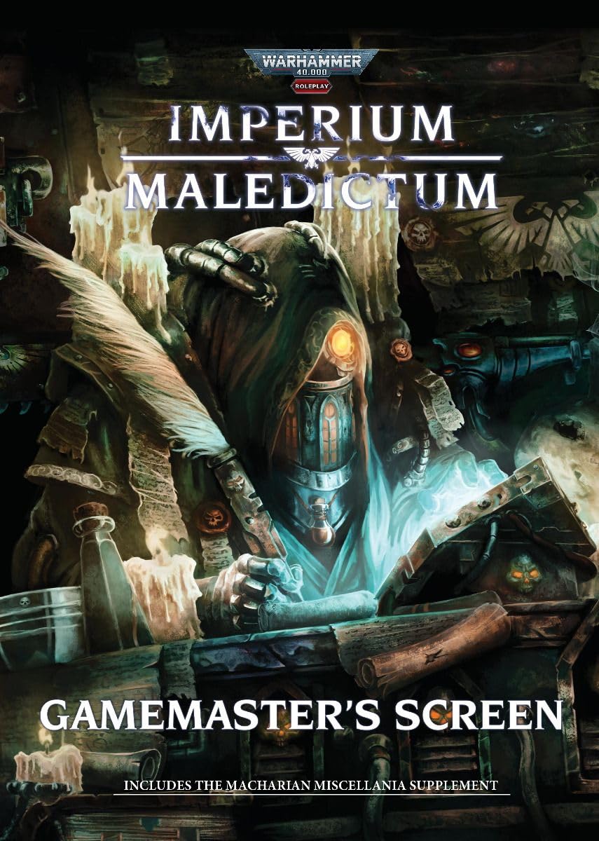 Cubicle 7 Warhammer 40K RPG: Imperium Maledictum - GM Screen - Lost City Toys