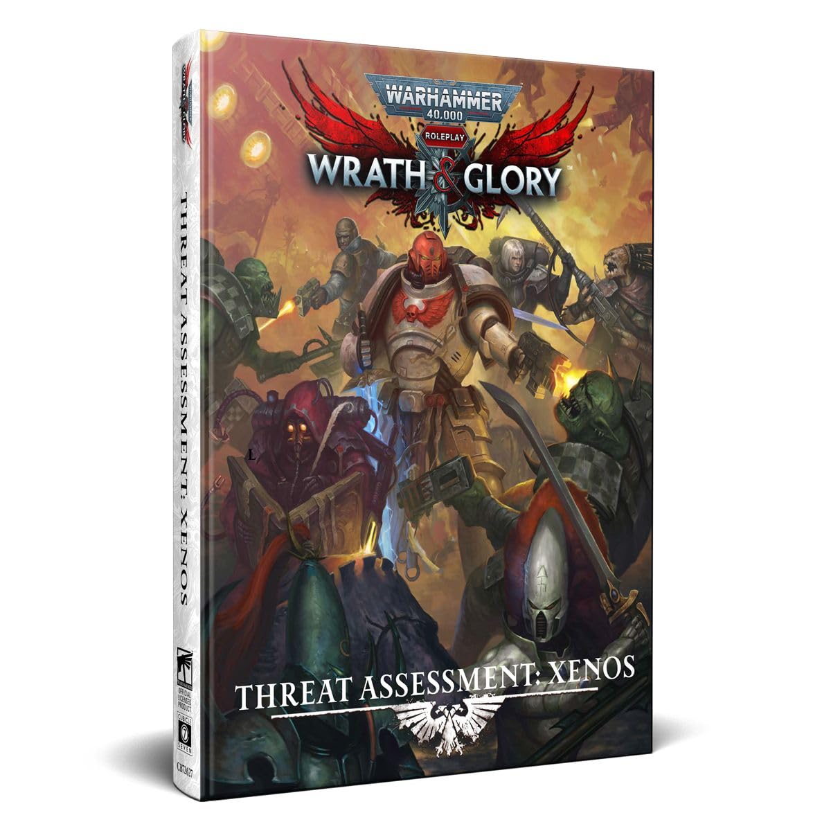 Cubicle 7 Warhammer 40K Wrath & Glory RPG: Threat Assessment - Xenos - Lost City Toys