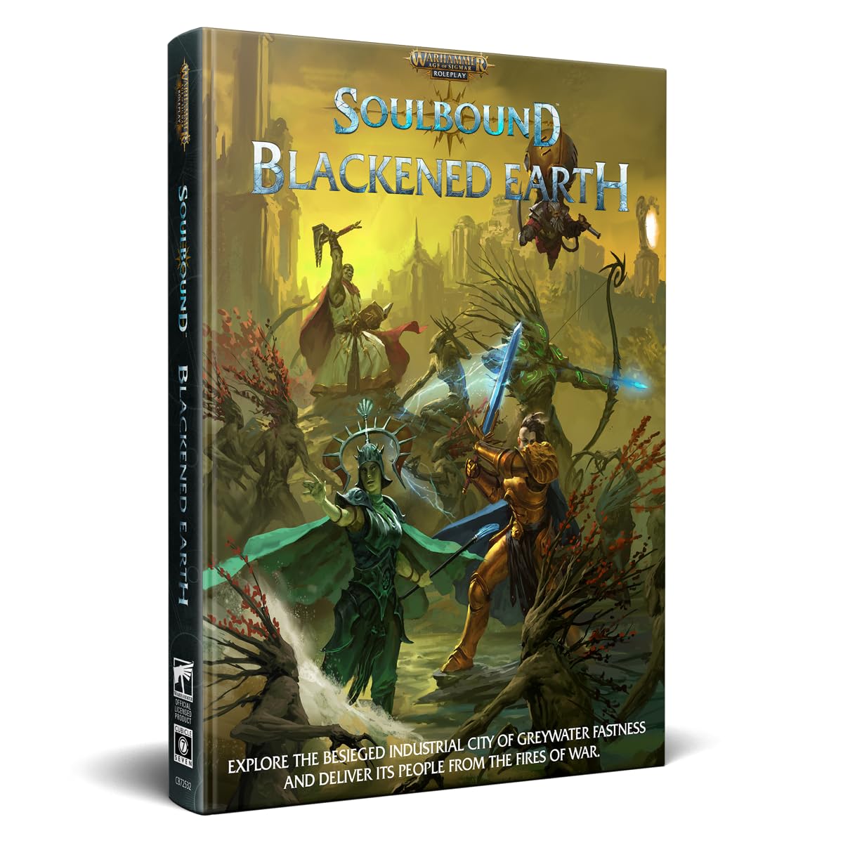 Cubicle 7 Warhammer Age of Sigmar - Soulbound RPG: Blackened Earth - Lost City Toys