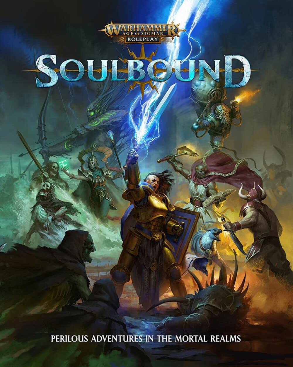 Cubicle 7 Warhammer Age of Sigmar - Soulbound RPG: Rulebook - Lost City Toys