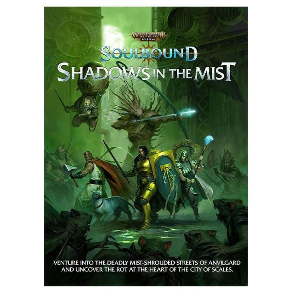 Cubicle 7 Warhammer Age of Sigmar - Soulbound RPG: Shadows in the Mist - Lost City Toys