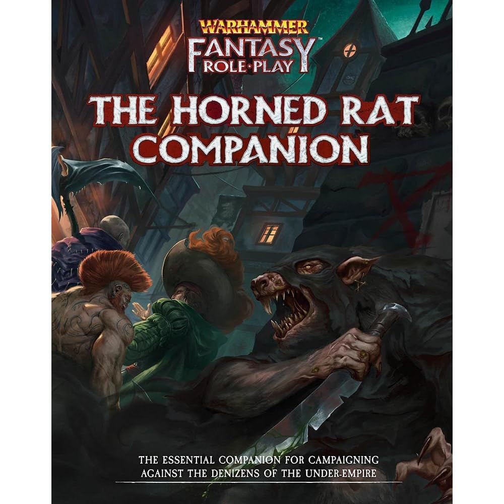 Cubicle 7 Warhammer Fantasy RPG: Enemy Within - Vol. 4 The Horned Rat Companion - Lost City Toys