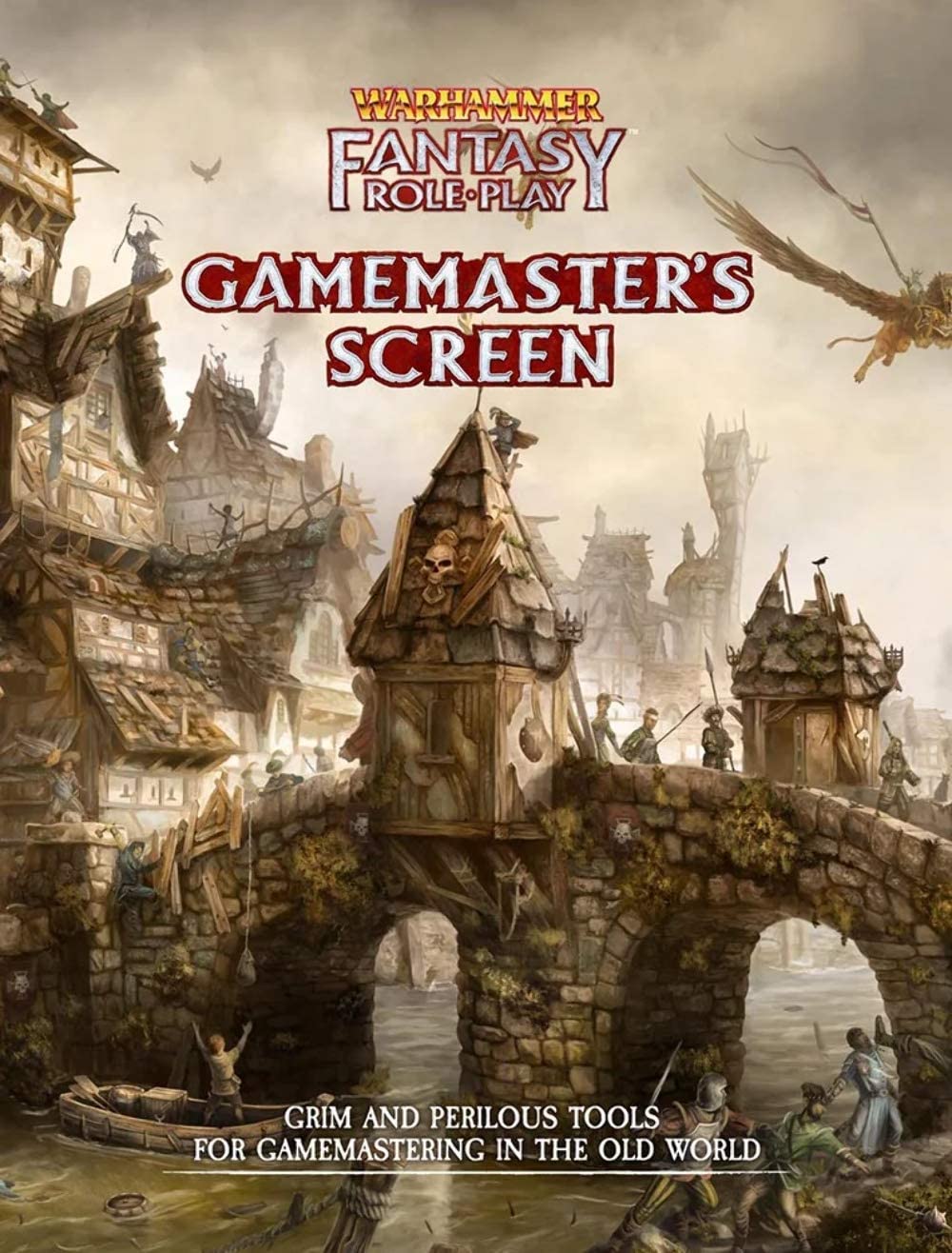 Cubicle 7 Warhammer Fantasy RPG: Gamemaster`s Screen - Lost City Toys