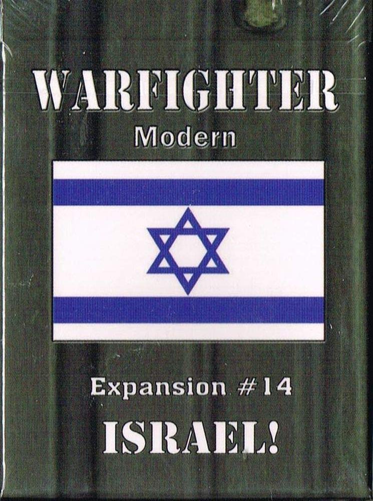 Dan Verssen Games Non-Collectible Card Dan Verssen Games Warfighter Expansion 14: Israeli Soldiers 1