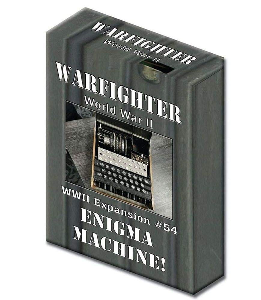 Dan Verssen Games Warfighter World War II Expansion 54: Enigma Machine - Lost City Toys