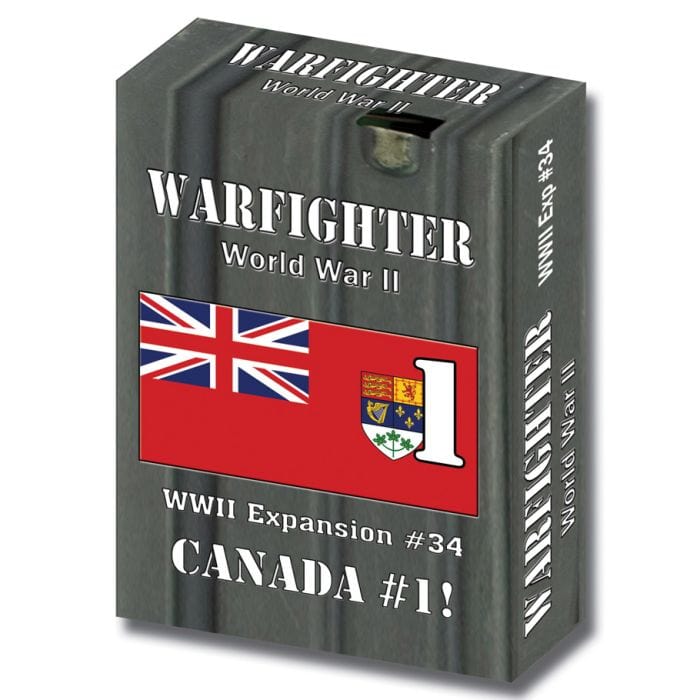 Dan Verssen Games Warfighter WWII: Pacific Theater: Expansion 34 Canada 1 - Lost City Toys