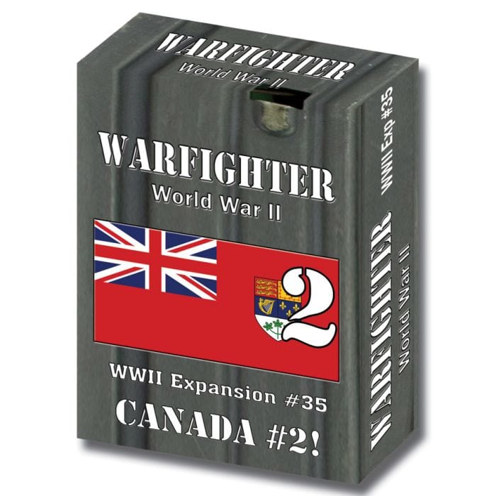 Dan Verssen Games Warfighter WWII: Pacific Theater: Expansion 35 Canada 2 - Lost City Toys