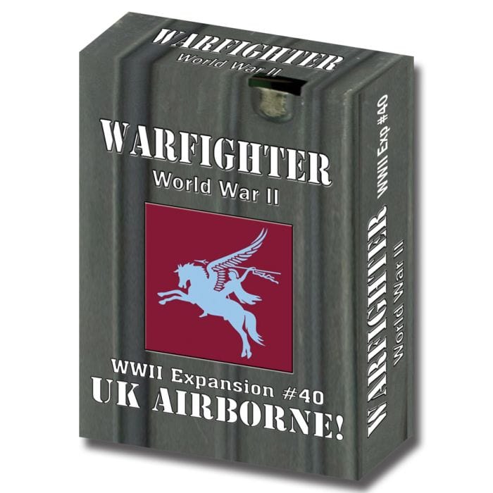 Dan Verssen Games Warfighter WWII: Pacific Theater: Expansion 40 UK Airborne - Lost City Toys