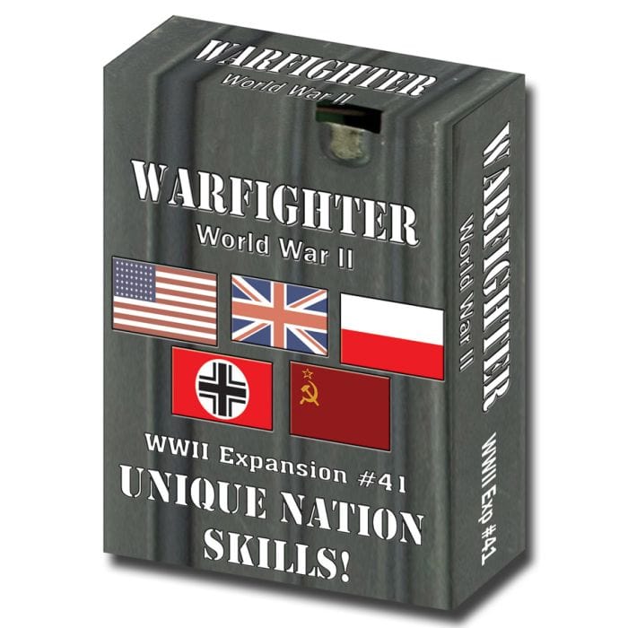 Dan Verssen Games Warfighter WWII: Pacific Theater: Expansion 41 Wave 1 Skills - Lost City Toys