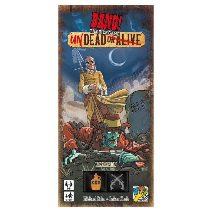 DaVinci Editrice Bang! The Dice Game: Undead or Alive Expansion - Lost City Toys