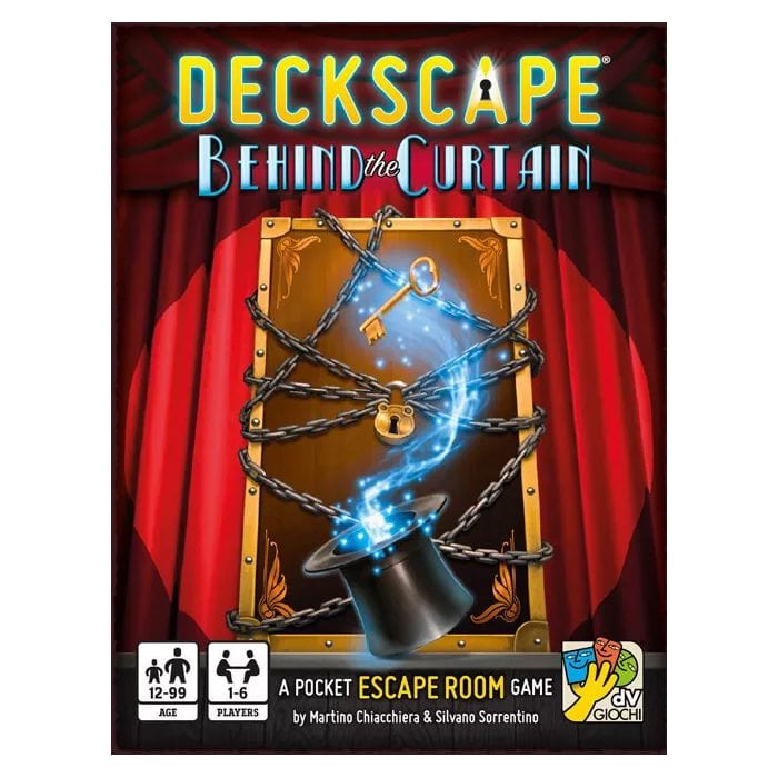 DaVinci Editrice Non Collectible Card Games DaVinci Editrice Deckscape: Behind the Curtain