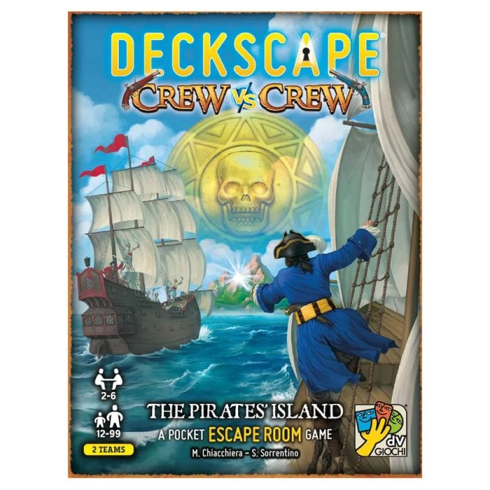 DaVinci Editrice Non Collectible Card Games DaVinci Editrice Deckscape: Crew V. Crew