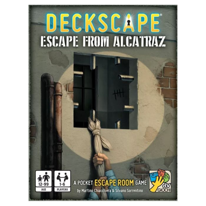 DaVinci Editrice Non Collectible Card Games DaVinci Editrice Deckscape: Escape from Alcatraz