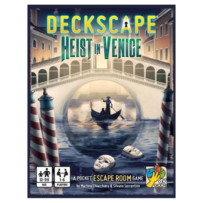 DaVinci Editrice Non Collectible Card Games DaVinci Editrice Deckscape: Heist in Venice