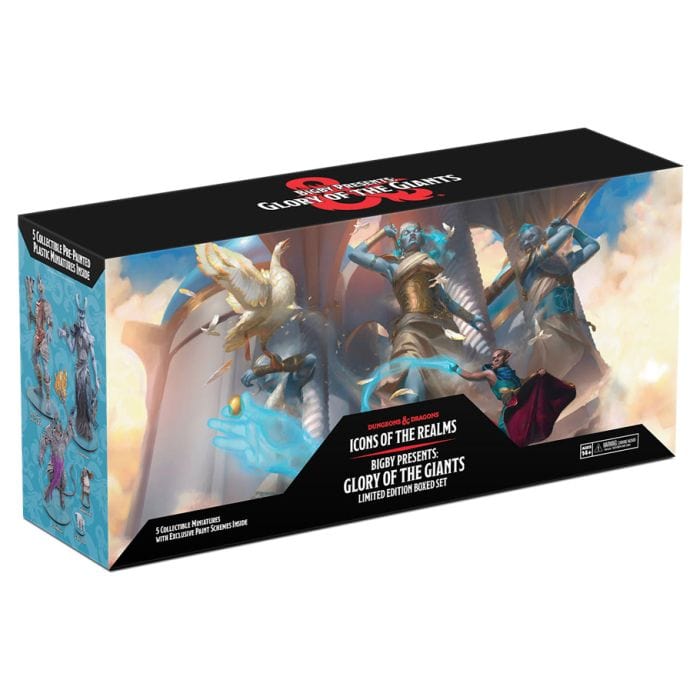D&D: Bigby Presents: Glory of the Giants Set 27 Limited Edition Boxed Set - Lost City Toys