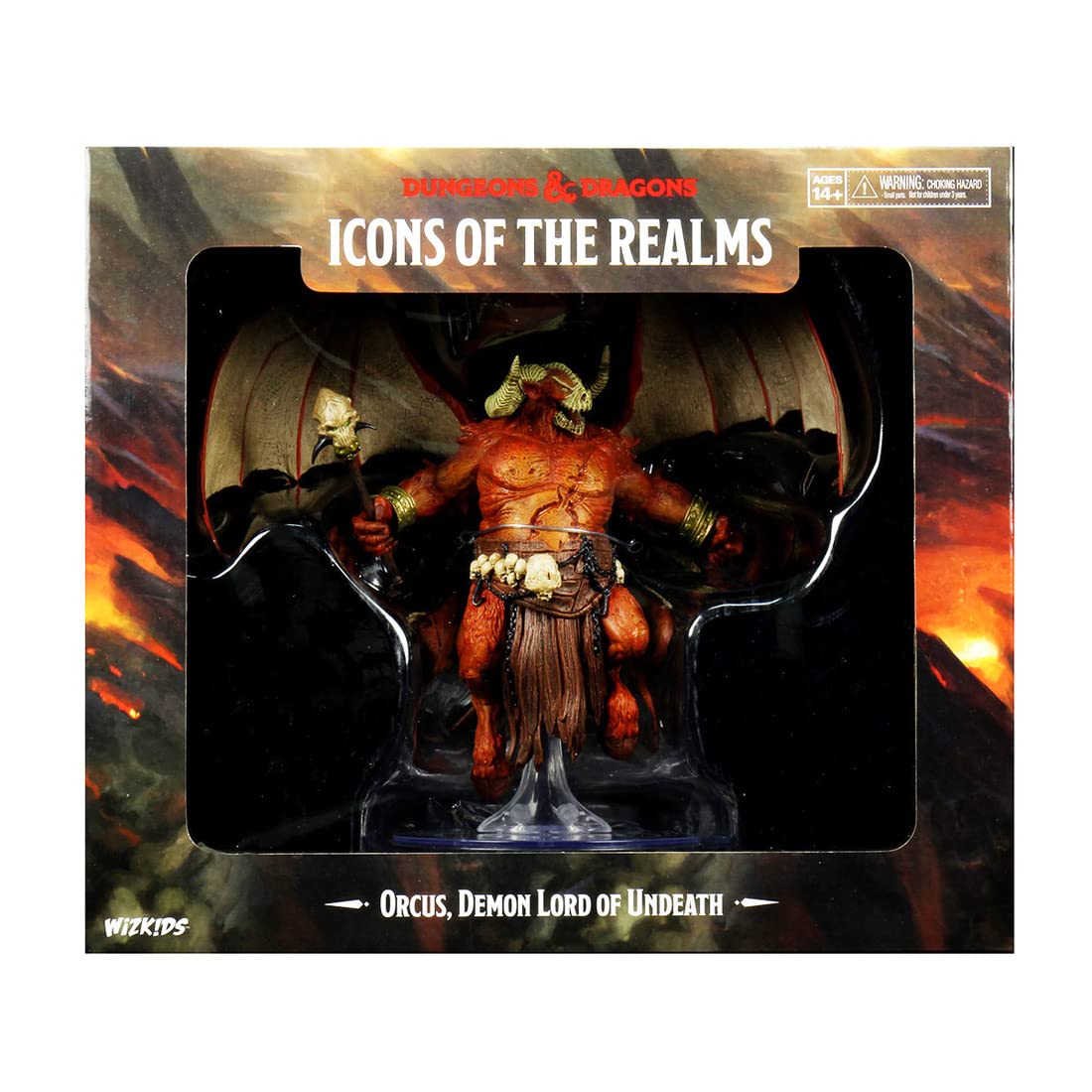 D&D Icons of the Realms Demon Lord - Orcus, Demon Lord of Undeath Premium Figure - Lost City Toys