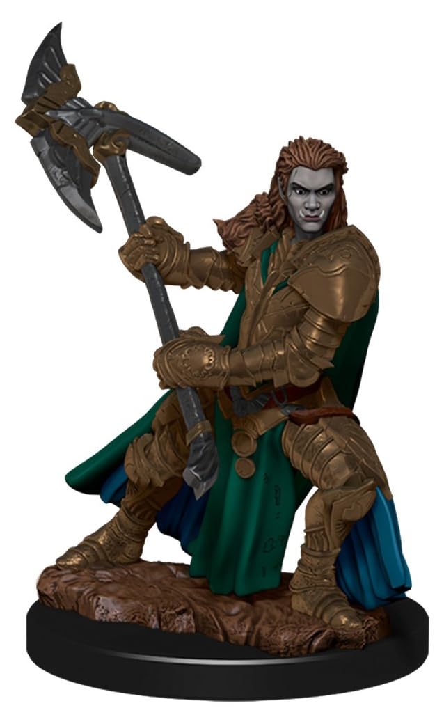 D&D Icons of the Realms Premium Figures W04 Half - Orc Fighter Female - Lost City Toys