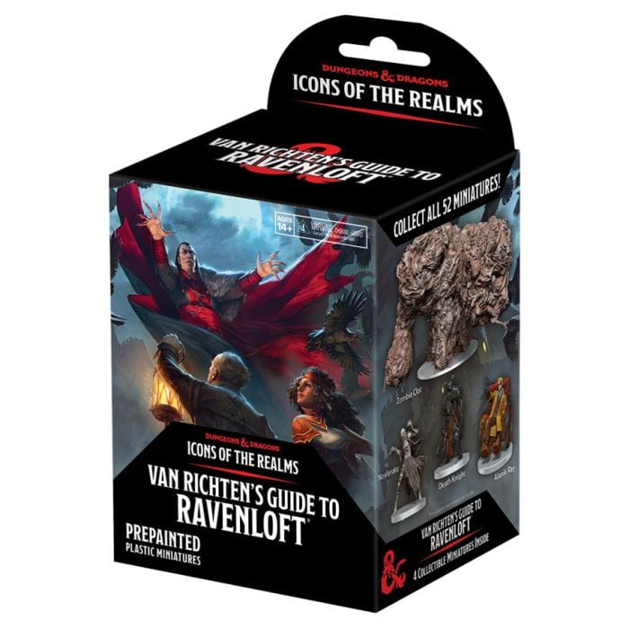 D&D: Icons of the Realms:Set21:Van Richten's Guide to Ravenloft Booster Brick (8) - Lost City Toys