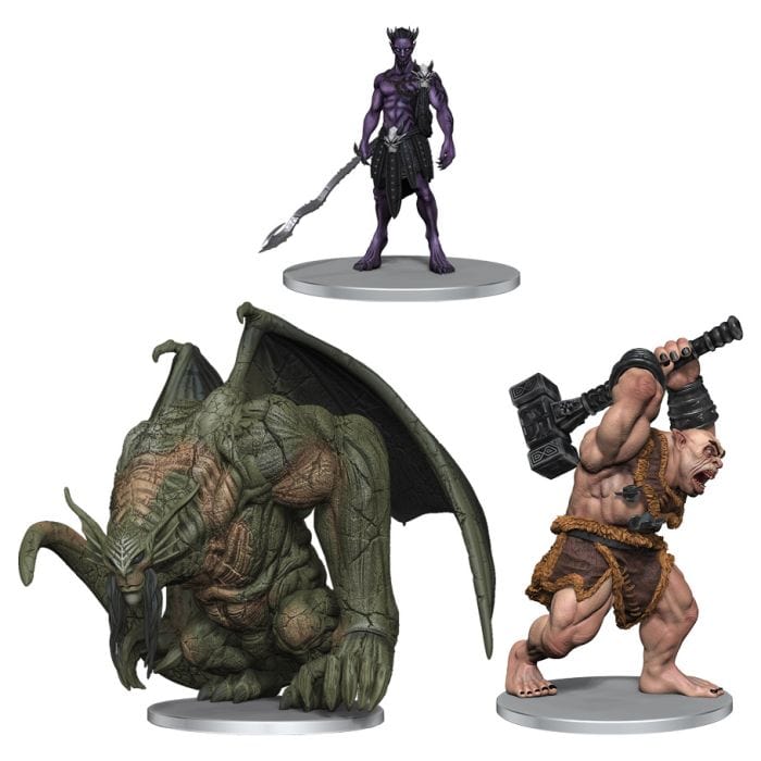 D&D: Idols of the Realms: Demon Lords: Graz'zt, Fraz Urb'luu, Kostchtchie - Lost City Toys