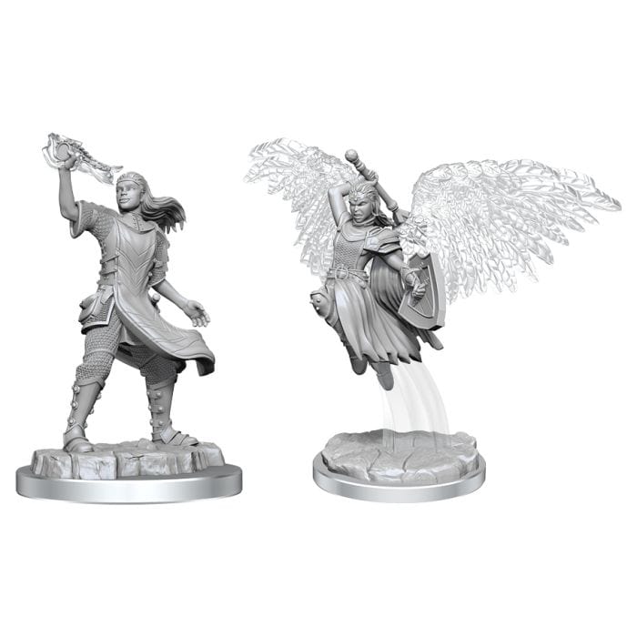 D&D: Nolzur's Marvelous Miniatures: Aasimar Cleric Female Wave 20 (Unpainted) - Lost City Toys