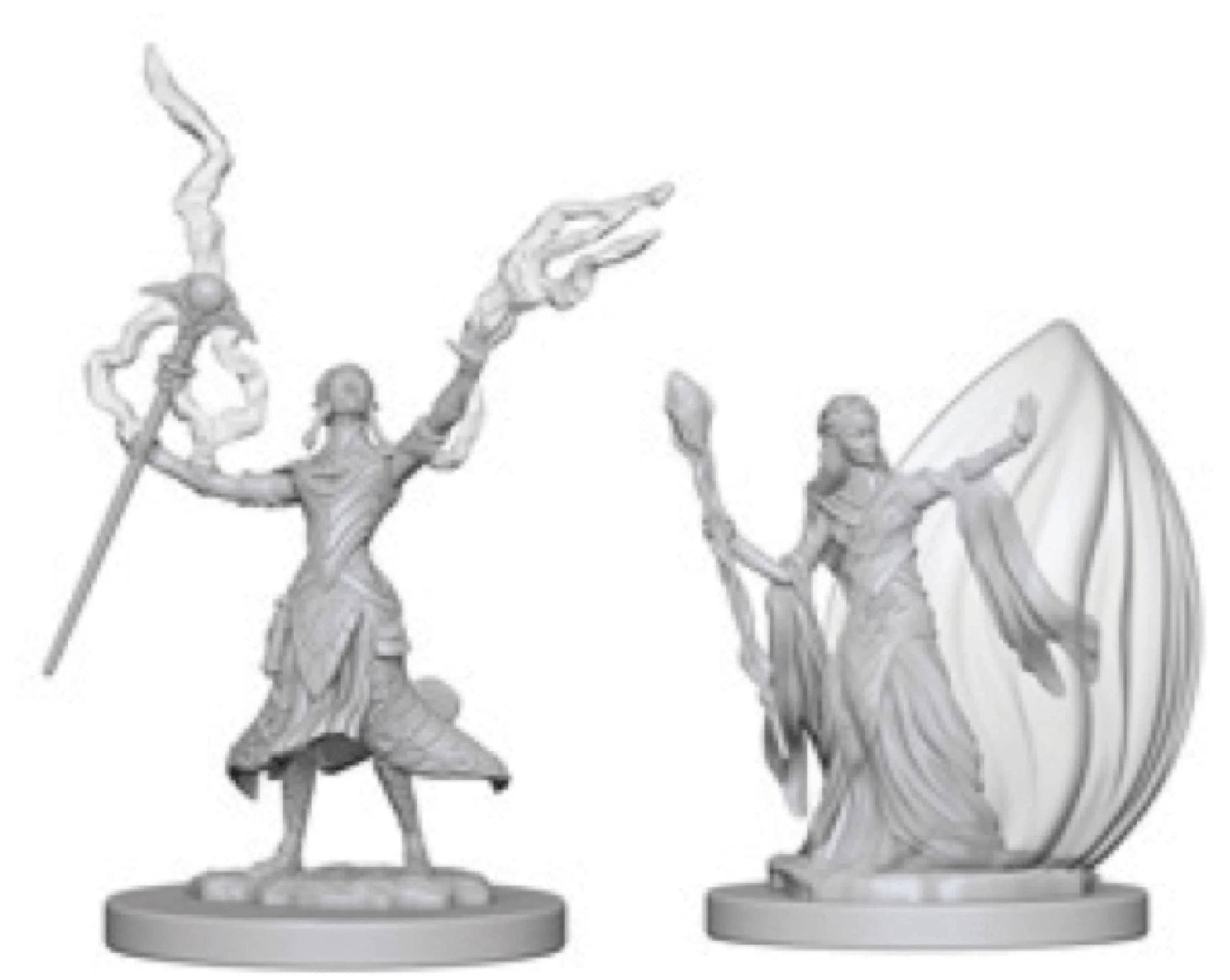 D&D Nolzur's Marvelous Unpainted Miniatures - W03 Elf Female Wizard - Lost City Toys